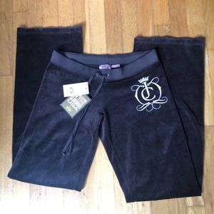 NWT juicy couture velour track pants